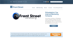 Desktop Screenshot of frontstreetconsulting.com